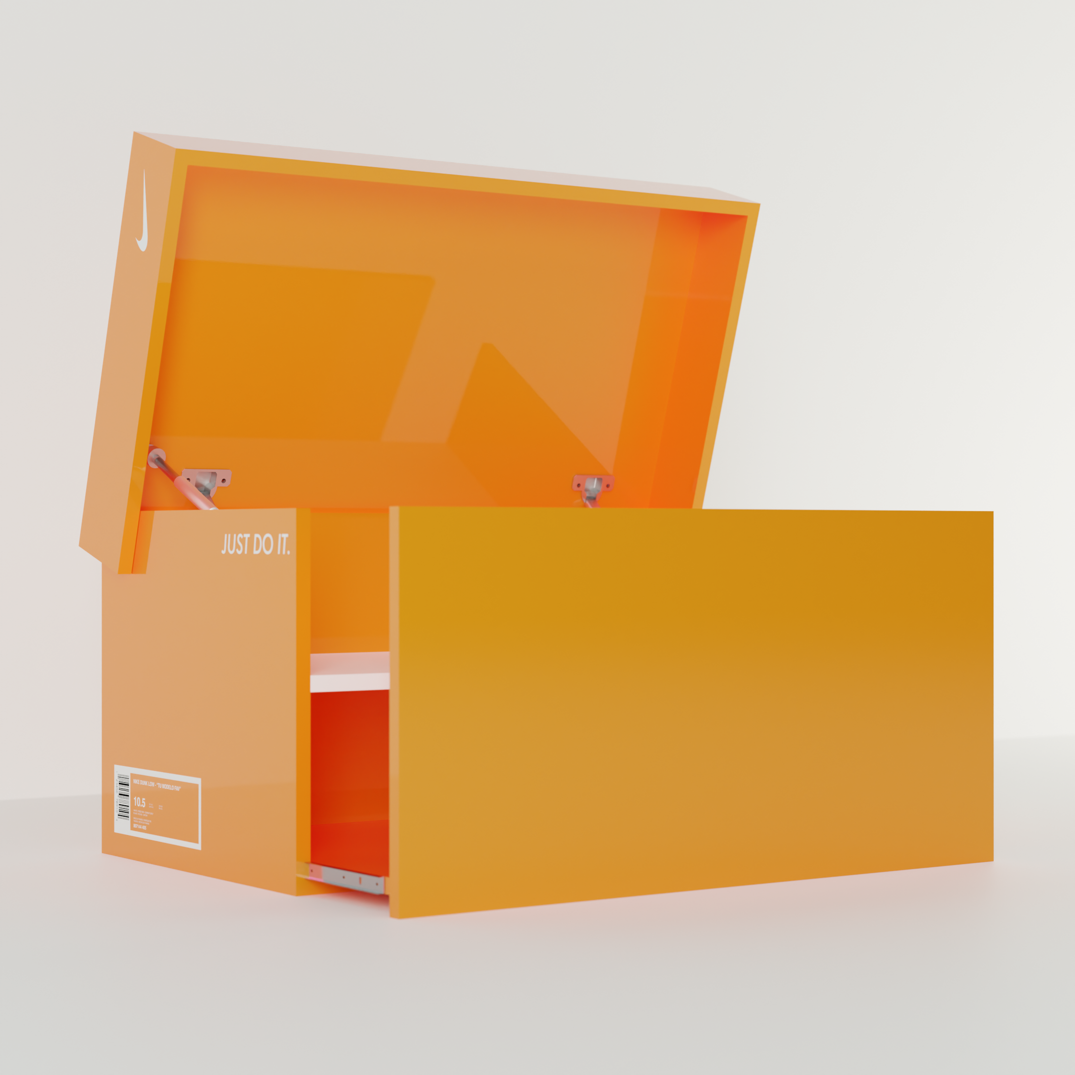 SHOEBOX NIKE "Classic Orange"