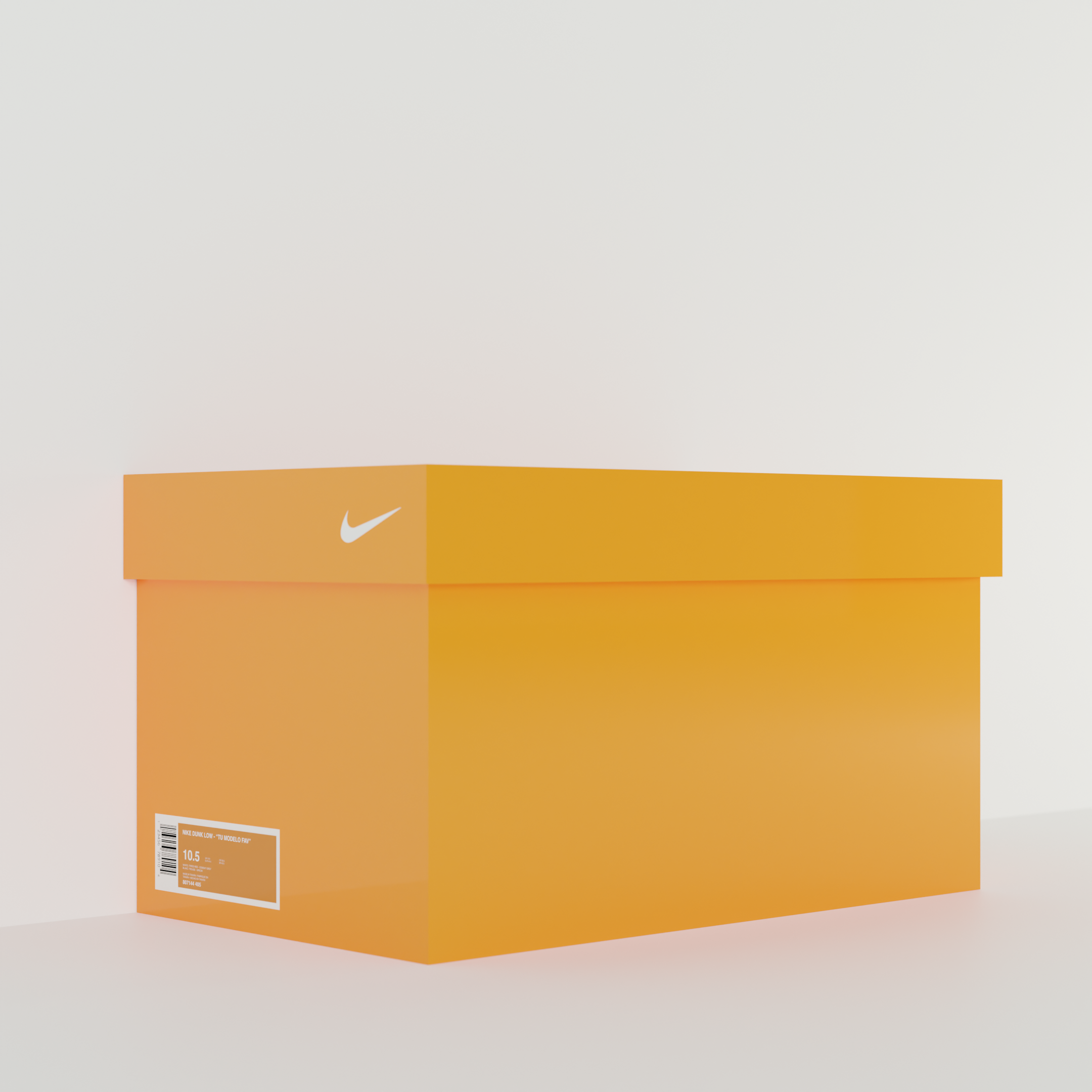 SHOEBOX NIKE "Classic Orange" - Imagen 2