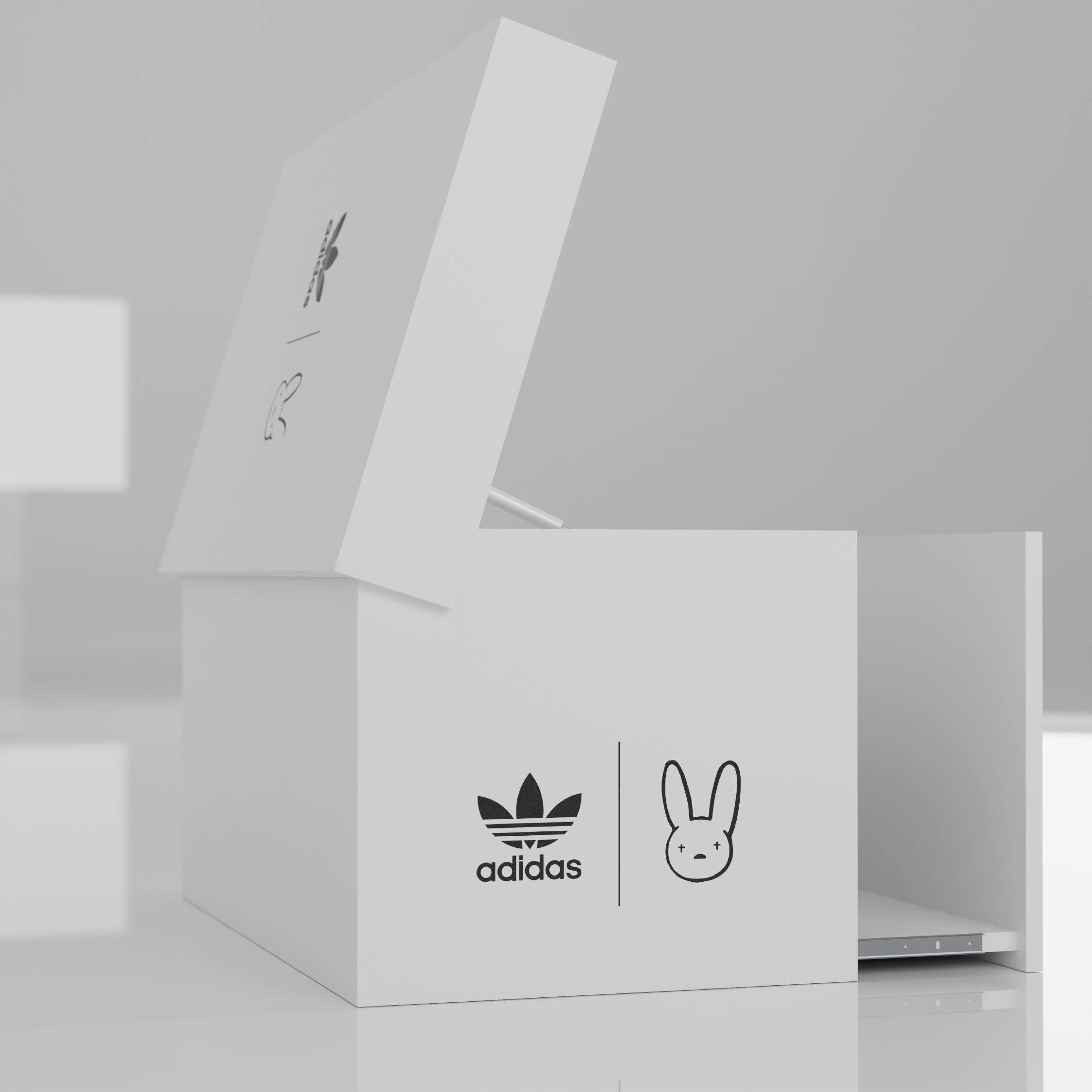 SHOEBOX ADIDAS - "Bad Bunny" - Imagen 6