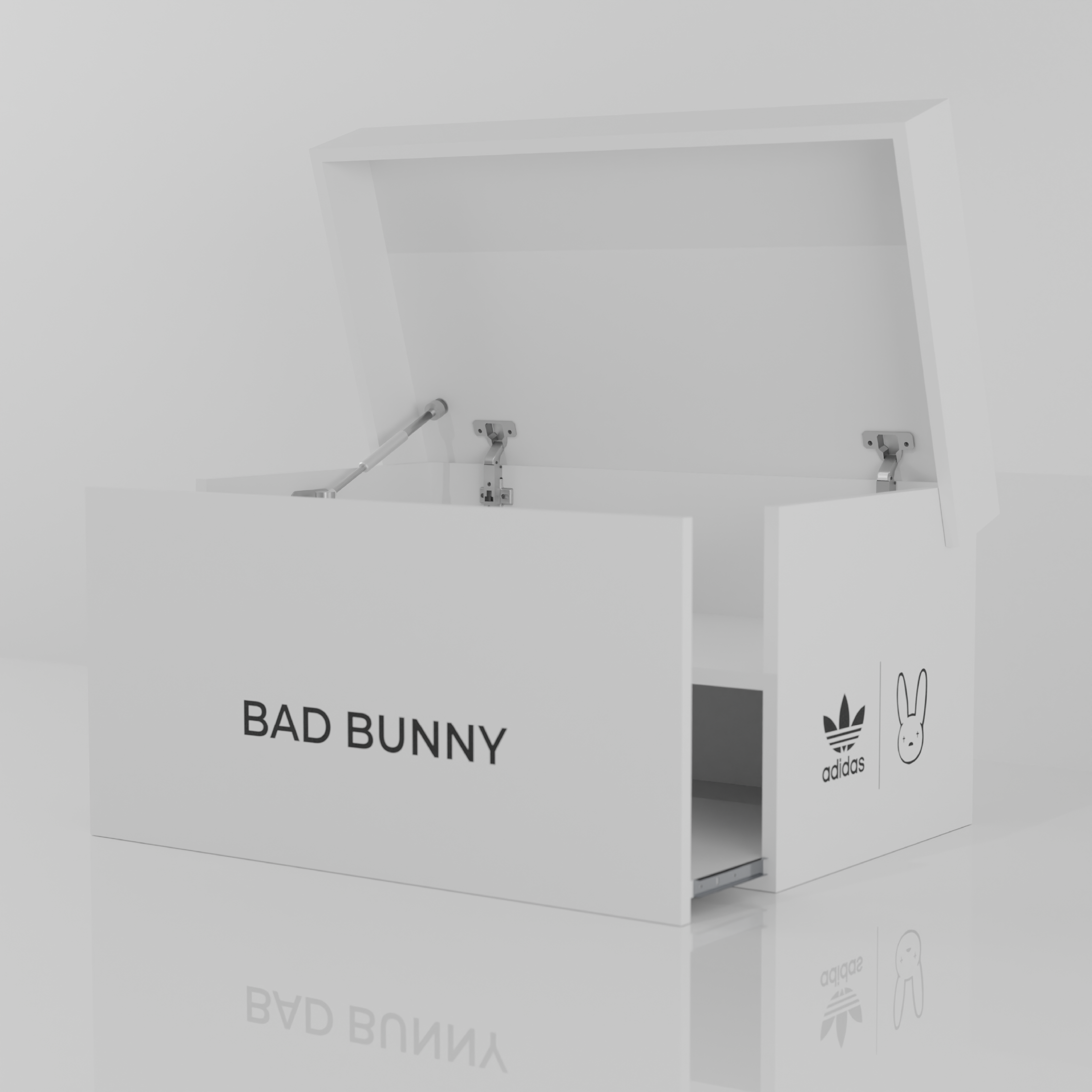 SHOEBOX ADIDAS - "Bad Bunny" - Imagen 3